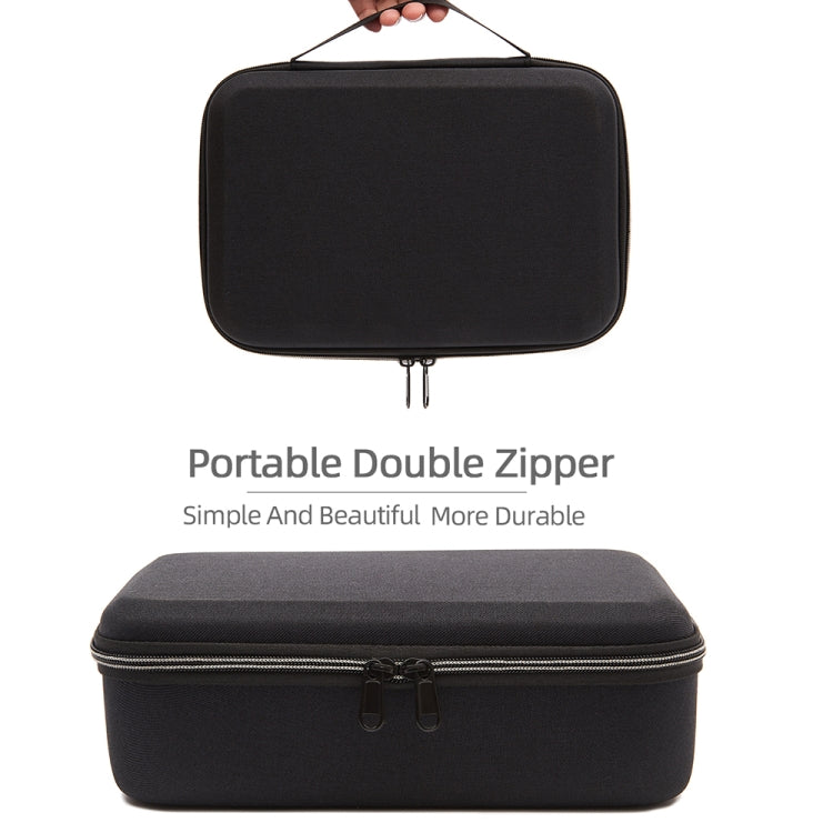 For DJI Osmo Action 3 Carrying Storage Case Bag,Size: 21.5 x 29.5 x 10cm(Black) - Case & Bags by PMC TechLife | Online Shopping South Africa | PMC TechLife | Buy Now Pay Later Mobicred