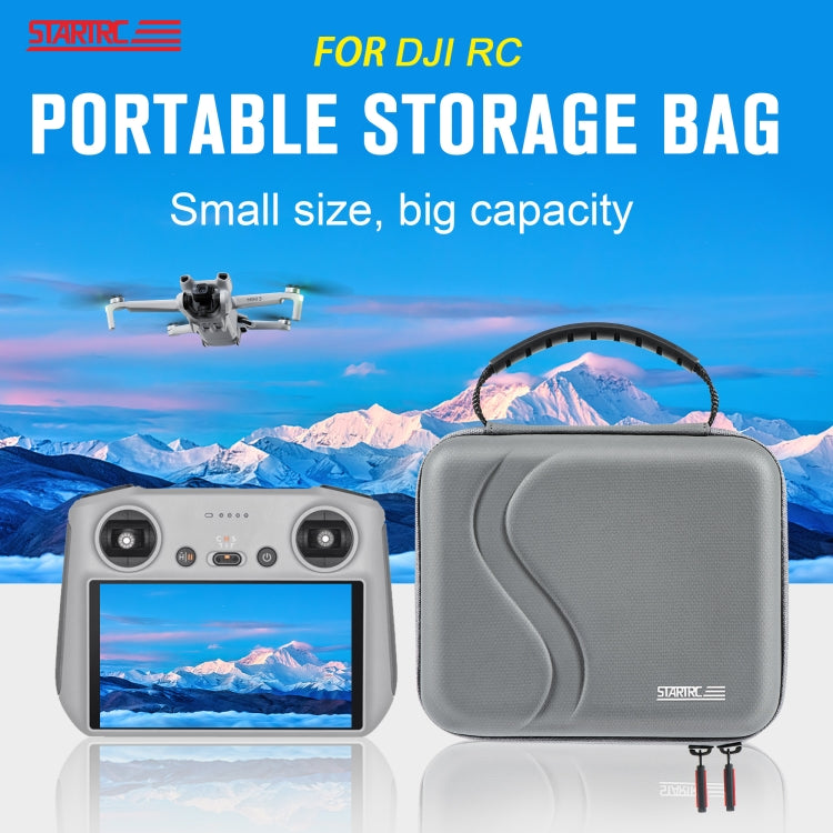 STARTRC Waterproof Shoulder Storage Bag Handbag for DJI Mini 3 Pro / Mavic 3 /  Air 2S / DJI RC (Grey) - Backpacks & Bags by STARTRC | Online Shopping South Africa | PMC Jewellery | Buy Now Pay Later Mobicred
