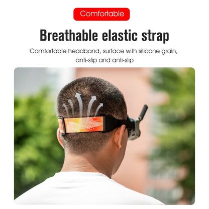 For DJI Avata Goggles 2 STARTRC Headband Elastic Straps(Orange) - Other Accessories by STARTRC | Online Shopping South Africa | PMC Jewellery | Buy Now Pay Later Mobicred