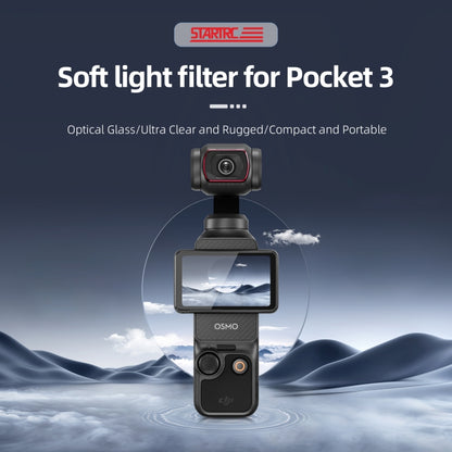 For DJI OSMO Pocket 3 STARTRC 1/4 Black Mist Filter - Lens Accessories by STARTRC | Online Shopping South Africa | PMC Jewellery | Buy Now Pay Later Mobicred