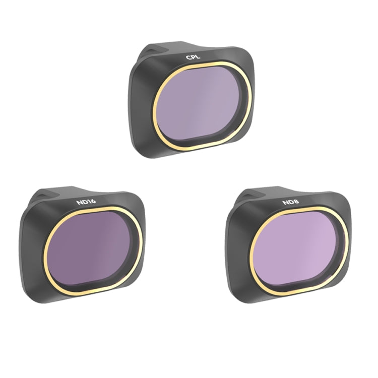 JSR Drone 3 in 1 CPL+ND8+ND16 Lens Filter for DJI MAVIC mini - Lens Filter by JSR | Online Shopping South Africa | PMC TechLife | Buy Now Pay Later Mobicred