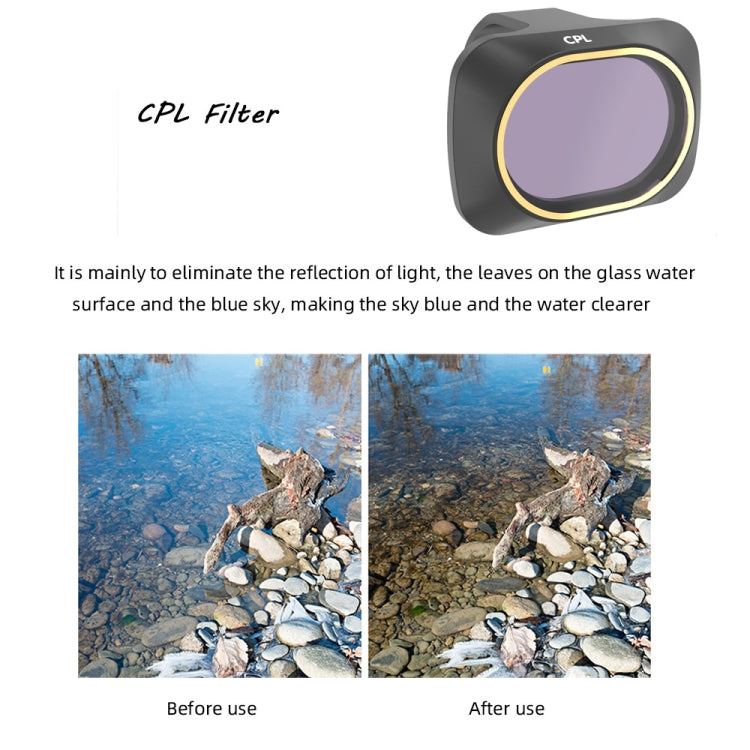 JSR Drone 3 in 1 CPL+ND8+ND16 Lens Filter for DJI MAVIC mini - Lens Filter by JSR | Online Shopping South Africa | PMC TechLife | Buy Now Pay Later Mobicred