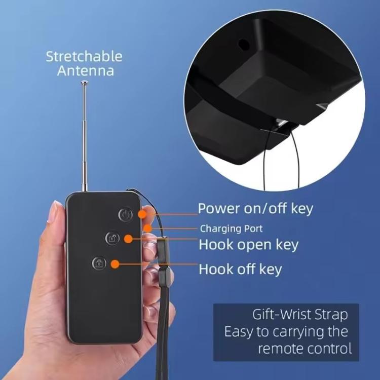 BRDRC Air-Dropping System Drone Thrower Parabolic For DJI Mini 4 Pro / 3 Pro / Air 3 / Mavic 3 / 3 Pro (Black) - free shipping - PMC TechLife - Order now!