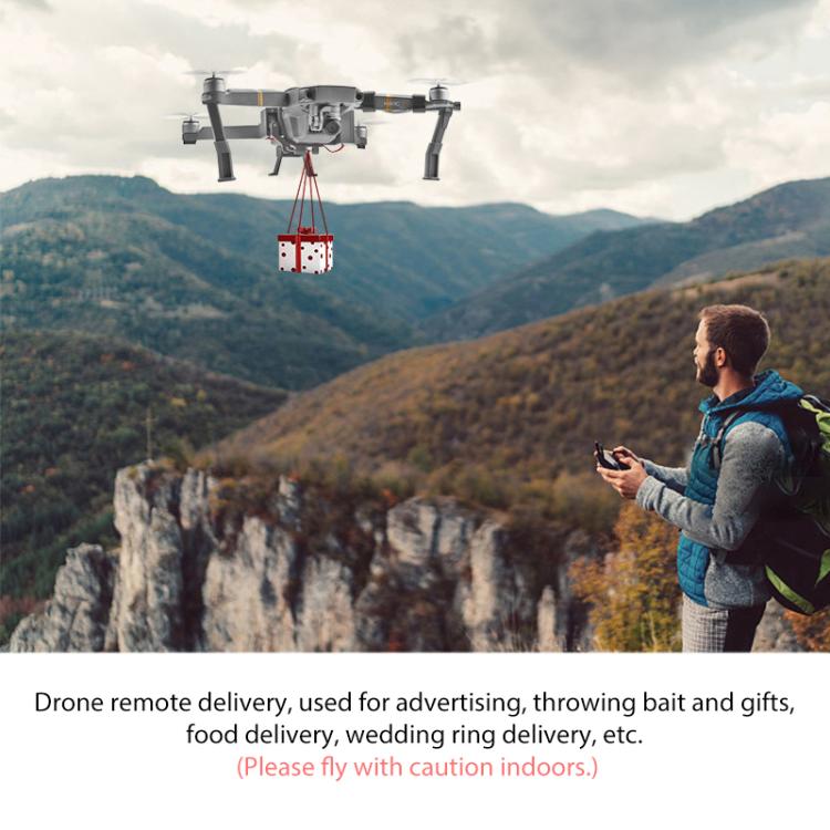 For DJI Mavic Pro BRDRC Air-Dropping System Thrower Parabolic (Grey) - free shipping - PMC TechLife - Order now!