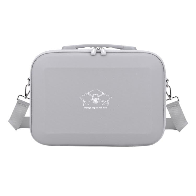 For DJI Mini 4 Pro BRDRC Shoulder Drone Remote Control Storage Carrying Bag (Grey) - free shipping - PMC TechLife - Order now!