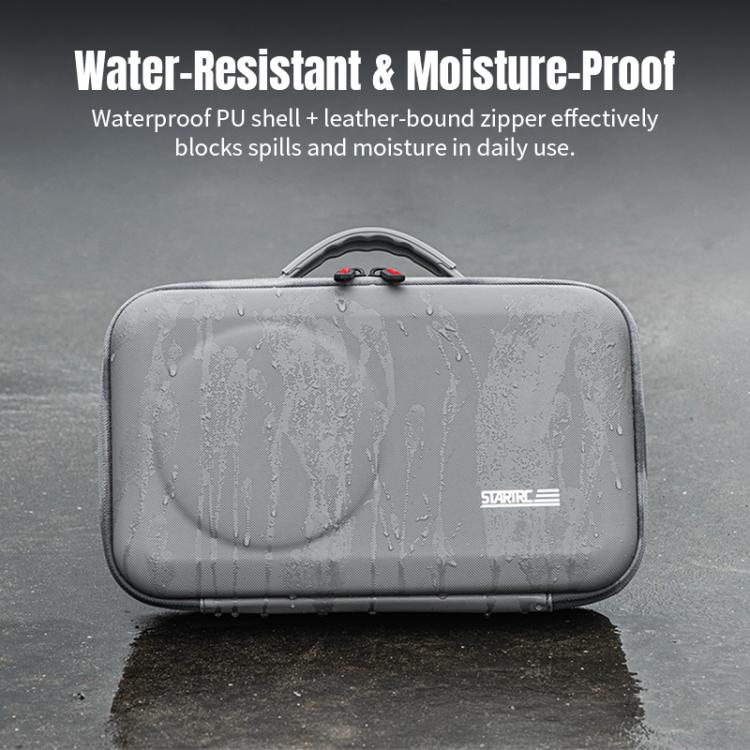 For DJI Osmo 360 STARTRC Full Kit Portable Handbag Shoulder PU Storage Bag (Grey) - free shipping - PMC TechLife - Order now!