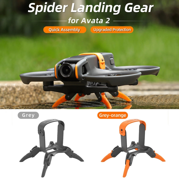 For DJI AVATA 2 Sunnylife LG797 Landing Gear Extensions Heightened Spider Gears Support Leg (Orange) -  by Sunnylife | Online Shopping South Africa | PMC Jewellery | Buy Now Pay Later Mobicred