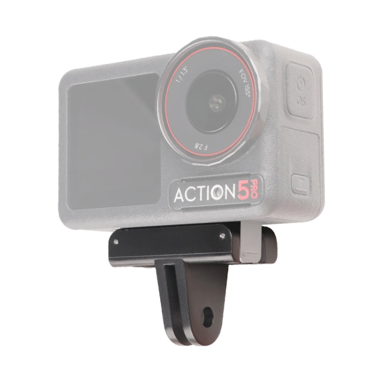 For DJI Osmo Action 5 Pro / 4  / 3 Magnetic Quick Release Base Mount Adapter (Black) - free shipping - PMC TechLife - Order now!