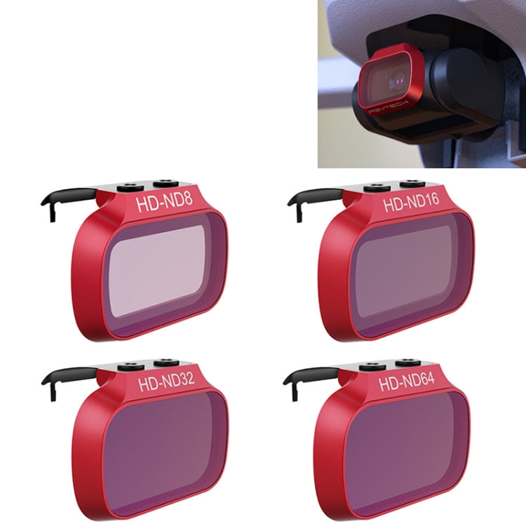 4 PCS PGYTECH P-12A-019 ND8 / 16 / 32 / 64 Dimming Lens Filter Set for DJI Mavic Mini Drone Accessories - free shipping - PMC TechLife - Order now!