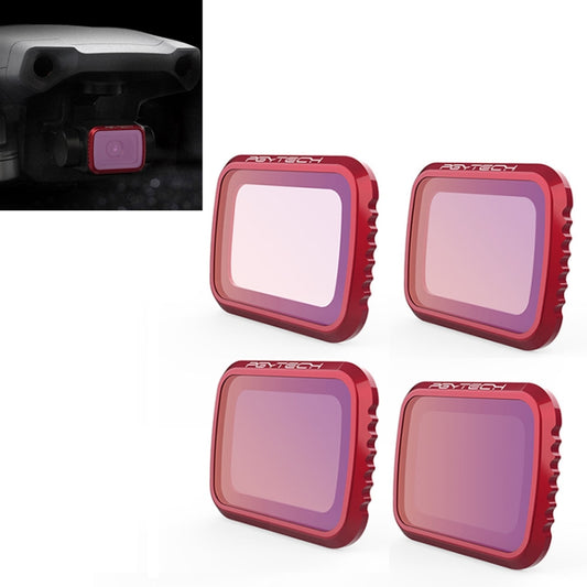 4 PCS PGYTECH P-16A-034 ND8 / 16 / 32 / 64 Lens Filter for DJI Mavic Air 2 Drone Accessories - Lens Hood by PGYTECH | Online Shopping South Africa | PMC Jewellery | Buy Now Pay Later Mobicred