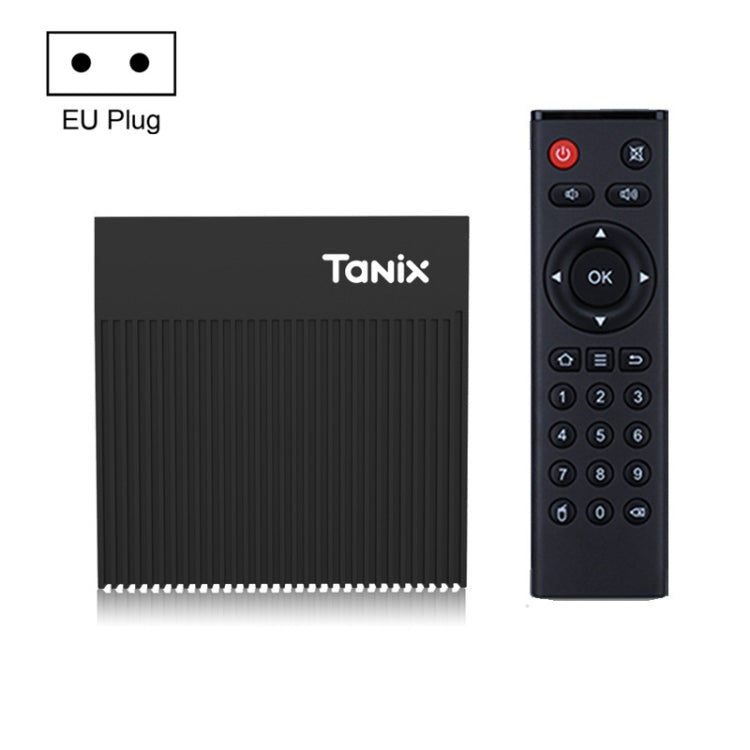 Tanix X4 Android 11 Smart TV Box, Amlogic S905X4 Quad Core, 4GB+64GB, Dual Wifi, BT(EU Plug) - Amlogic S905 by PMC Jewellery | Online Shopping South Africa | PMC Jewellery | Buy Now Pay Later Mobicred