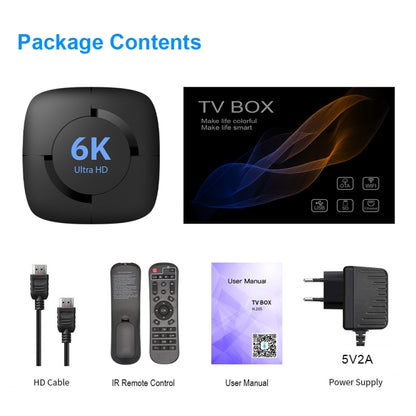 6K UHD Smart TV Box, Android 10.0, Allwinner H616 Quad Core, 4GB+32GB,US Plug - Allwinner H6 by PMC Jewellery | Online Shopping South Africa | PMC Jewellery | Buy Now Pay Later Mobicred