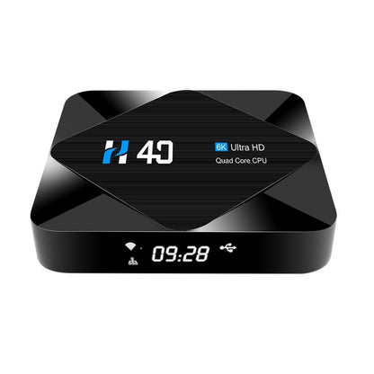 H40 4K Ultra HD Smart TV BOX Android 10.0 Media Player with Remote Control, Quad-core, RAM: 4GB, ROM: 64GB(AU Plug) - Amlogic S905 by PMC Jewellery | Online Shopping South Africa | PMC Jewellery | Buy Now Pay Later Mobicred