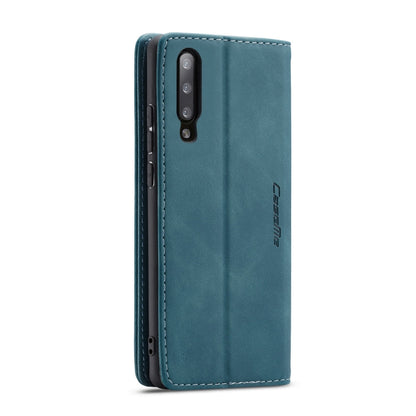 CaseMe-013 Multi-functional Retro Frosted Horizontal Flip Leather Case with Card Slot & Holder & Wallet For Xiaomi Mi 9(Blue) - Xiaomi Cases by CaseMe | Online Shopping South Africa | PMC Jewellery | Buy Now Pay Later Mobicred