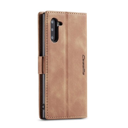 CaseMe-013 Multifunctional Horizontal Flip Leather Case with Card Slot & Holder for Galaxy Note 10(Brown) - Galaxy Phone Cases by CaseMe | Online Shopping South Africa | PMC Jewellery | Buy Now Pay Later Mobicred