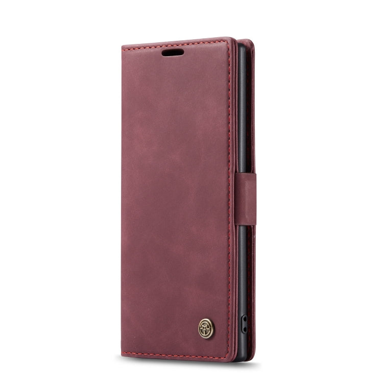 CaseMe-013 Multifunctional Horizontal Flip Leather Case with Card Slot & Holder for Galaxy Note 10(Red Wine) - Galaxy Phone Cases by CaseMe | Online Shopping South Africa | PMC Jewellery | Buy Now Pay Later Mobicred