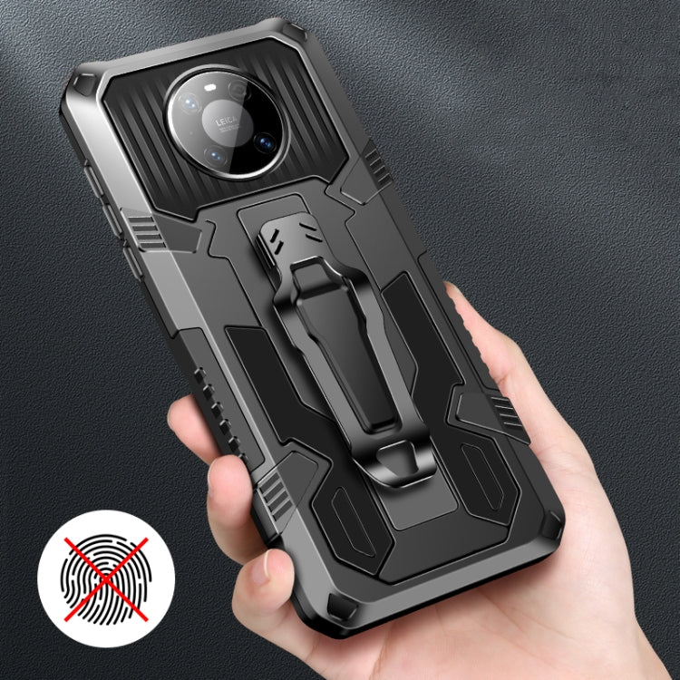 For vivo V20 Machine Armor Warrior Shockproof PC + TPU Protective Case(Coffee) - vivo Cases by PMC Jewellery | Online Shopping South Africa | PMC Jewellery