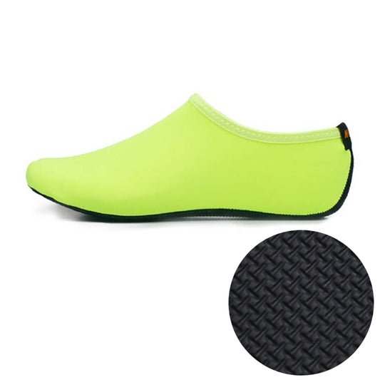 3mm Non-slip Rubber Embossing Texture Sole Solid Color Diving Shoes and Socks, One Pair, Size:XXXL (Fluorescent Green) - Swimming Fins & Diving Shoes by PMC Jewellery | Online Shopping South Africa | PMC Jewellery | Buy Now Pay Later Mobicred