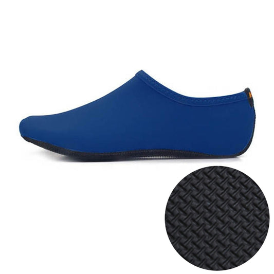 3mm Non-slip Rubber Embossing Texture Sole Solid Color Diving Shoes and Socks, One Pair, Size:XXXL (Navy Blue) - Swimming Fins & Diving Shoes by PMC Jewellery | Online Shopping South Africa | PMC Jewellery | Buy Now Pay Later Mobicred