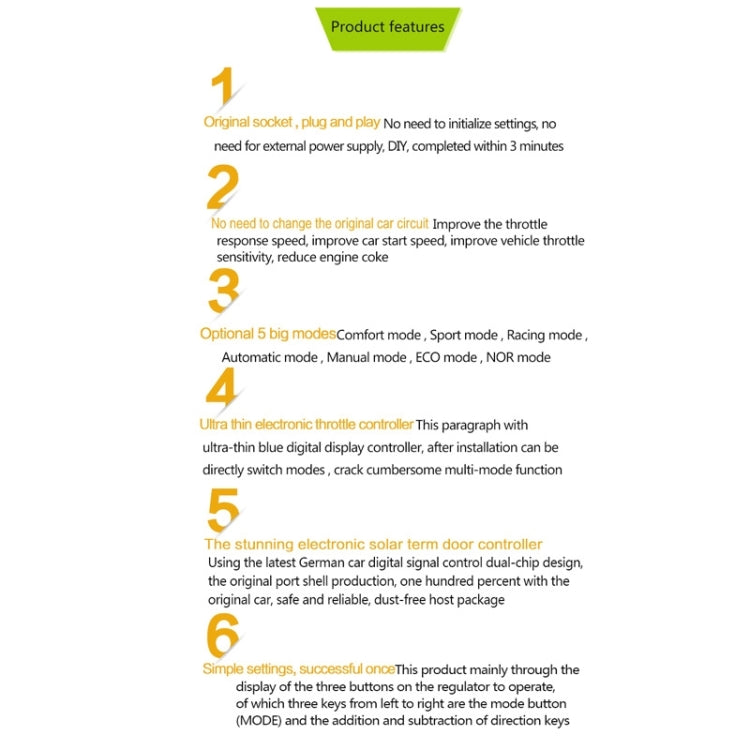 For Honda Brio 2010-2013 TROS KS-5Drive Potent Booster Electronic Throttle Controller - Car Modification by TROS | Online Shopping South Africa | PMC TechLife | Buy Now Pay Later Mobicred