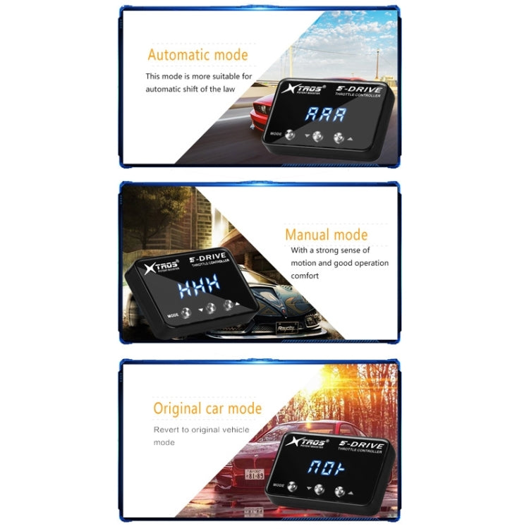 For Mitsubishi Mirage 2012-2016 TROS KS-5Drive Potent Booster Electronic Throttle Controller - Car Modification by TROS | Online Shopping South Africa | PMC TechLife | Buy Now Pay Later Mobicred