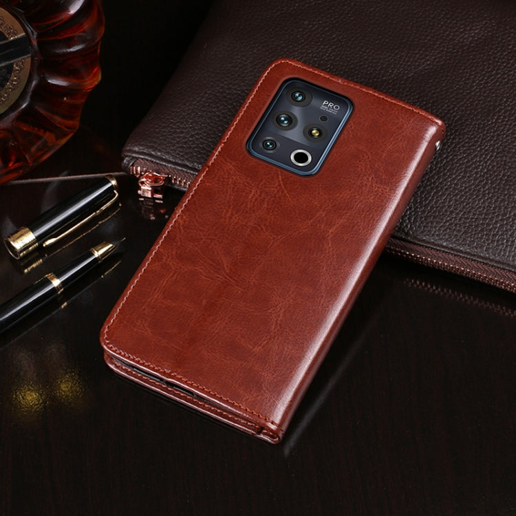 For Meizu 18 Pro idewei Crazy Horse Texture Horizontal Flip Leather Case with Holder & Card Slots & Wallet(Brown) - Meizu by idewei | Online Shopping South Africa | PMC Jewellery | Buy Now Pay Later Mobicred