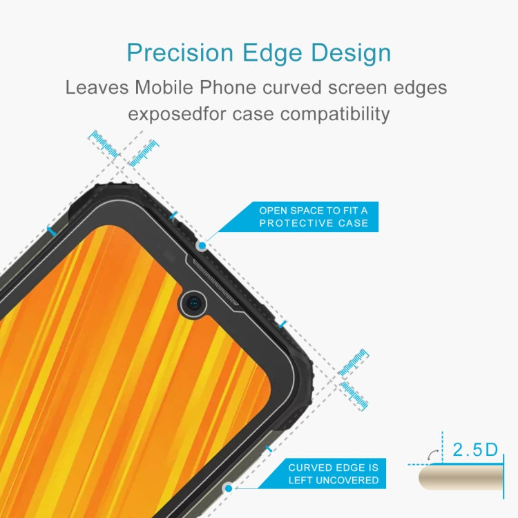For  Doogee S59 Pro 50 PCS 0.26mm 9H 2.5D Tempered Glass Film - Others by PMC Jewellery | Online Shopping South Africa | PMC Jewellery | Buy Now Pay Later Mobicred