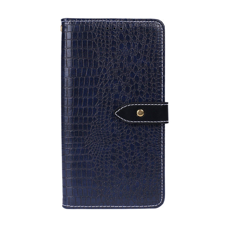 For TCL 20 SE idewei Crocodile Texture Horizontal Flip Leather Case with Holder & Card Slots & Wallet(Dark Blue) - More Brand by idewei | Online Shopping South Africa | PMC Jewellery | Buy Now Pay Later Mobicred