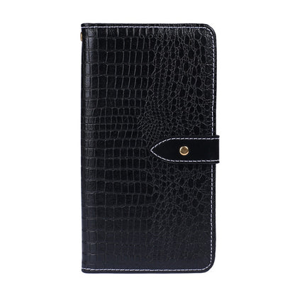 For Umidigi A9 idewei Crocodile Texture Horizontal Flip Leather Case with Holder & Card Slots & Wallet(Black) - More Brand by idewei | Online Shopping South Africa | PMC Jewellery | Buy Now Pay Later Mobicred