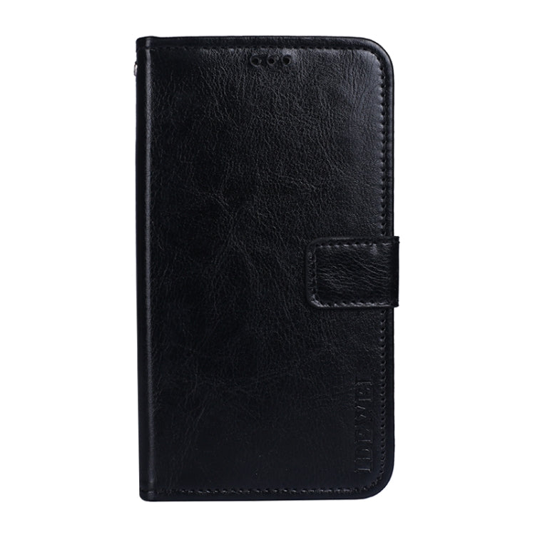 For Ulefone Armor 10 5G idewei Crazy Horse Texture Horizontal Flip Leather Case with Holder & Card Slots & Wallet(Black) - More Brand by idewei | Online Shopping South Africa | PMC Jewellery | Buy Now Pay Later Mobicred