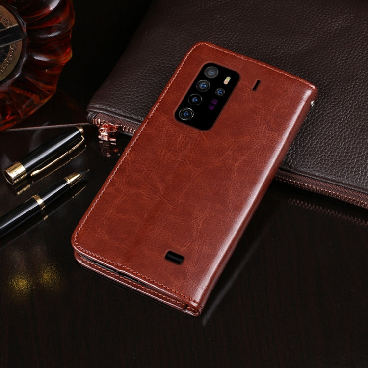 For Ulefone Armor 11 5G idewei Crazy Horse Texture Horizontal Flip Leather Case with Holder & Card Slots & Wallet(Brown) - More Brand by idewei | Online Shopping South Africa | PMC Jewellery | Buy Now Pay Later Mobicred