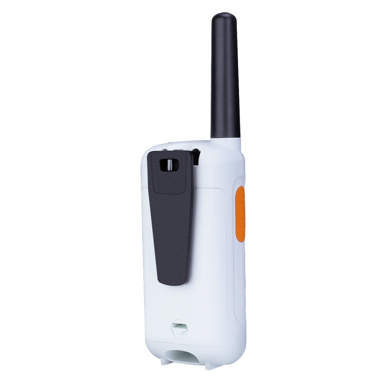 1 Pair RETEVIS RT649B 0.5W EU Frequency 446.00625-446.19375MHz 16CHS Two Way Radio Handheld Walkie Talkie, EU Plug(White) - Handheld Walkie Talkie by RETEVIS | Online Shopping South Africa | PMC Jewellery | Buy Now Pay Later Mobicred