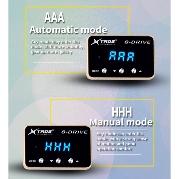 For Volkswagen Polo 2000-2009 TROS 8-Drive Potent Booster Electronic Throttle Controller Speed Booster - Car Modification by TROS | Online Shopping South Africa | PMC Jewellery | Buy Now Pay Later Mobicred