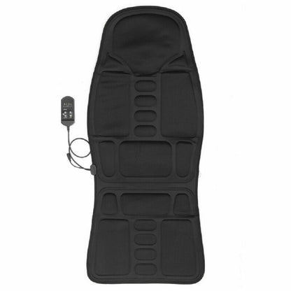 5 Massage Heads 8 Modes Car / Household Multifunctional Whole Body Cervical Massage Seat Cushion, Plug Type:US Plug(Black) - Seat Accessories by PMC Jewellery | Online Shopping South Africa | PMC Jewellery | Buy Now Pay Later Mobicred