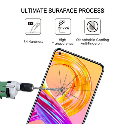 For OPPO Realme 8 / 8 Pro Full Glue Full Cover Screen Protector Tempered Glass Film - Realme Tempered Glass by PMC Jewellery | Online Shopping South Africa | PMC Jewellery | Buy Now Pay Later Mobicred