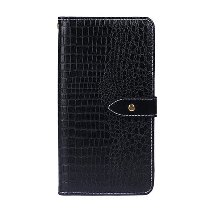 For Doogee X95 Pro idewei Crocodile Texture Horizontal Flip Leather Case with Holder & Card Slots & Wallet(Black) - More Brand by idewei | Online Shopping South Africa | PMC Jewellery | Buy Now Pay Later Mobicred