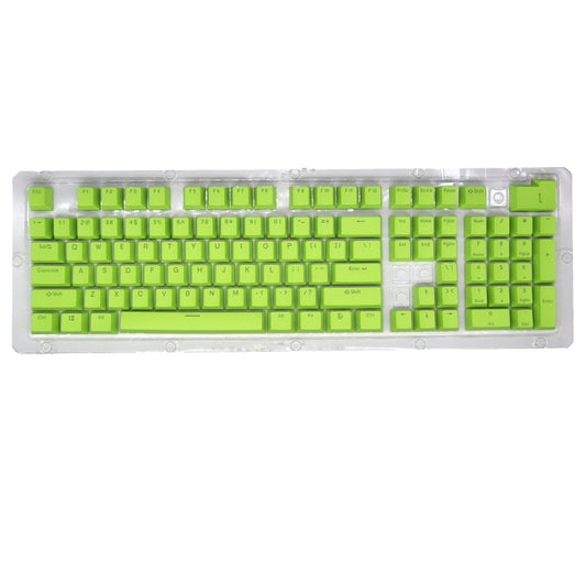 HXSJ P9 104 Keys PBT Color Mechanical Keyboard Keycaps(Green) - Other by HXSJ | Online Shopping South Africa | PMC Jewellery | Buy Now Pay Later Mobicred