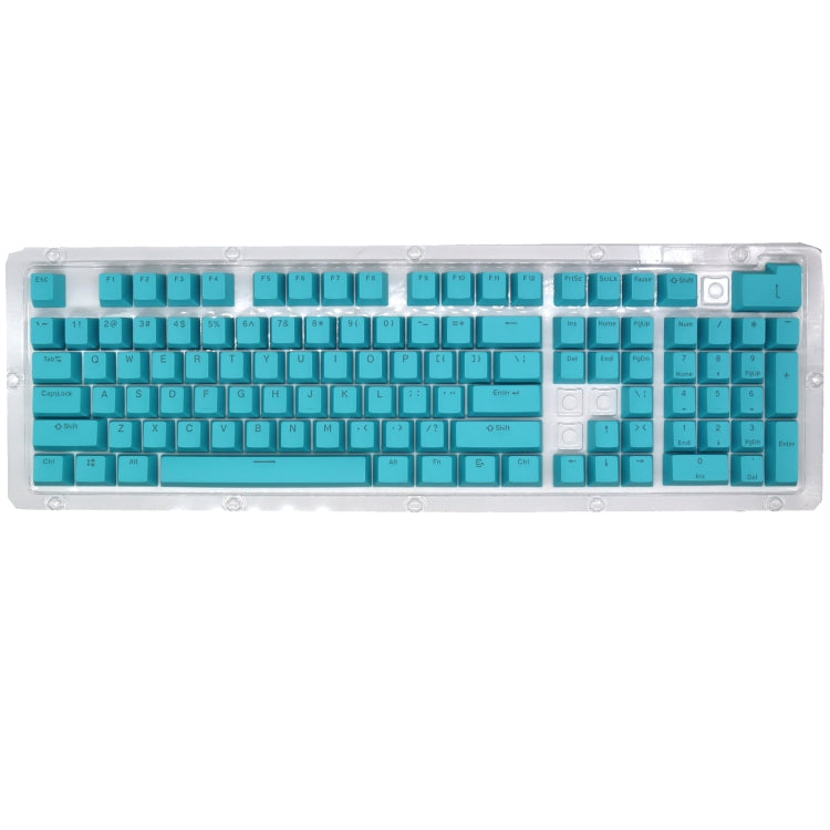 HXSJ P9 104 Keys PBT Color Mechanical Keyboard Keycaps(Lake Blue) - Other by HXSJ | Online Shopping South Africa | PMC Jewellery | Buy Now Pay Later Mobicred