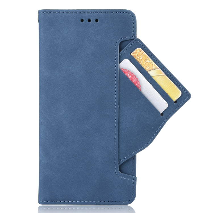 For Blackview A90 Skin Feel Calf Pattern Horizontal Flip Leather Case with Holder & Card Slots & Photo Frame(Blue) - More Brand by PMC Jewellery | Online Shopping South Africa | PMC Jewellery | Buy Now Pay Later Mobicred