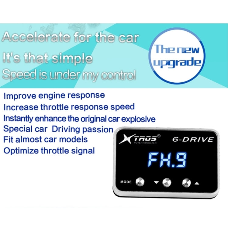 For Hyundai Veloster 2019- TROS TS-6Drive Potent Booster Electronic Throttle Controller - Car Modification by TROS | Online Shopping South Africa | PMC TechLife | Buy Now Pay Later Mobicred