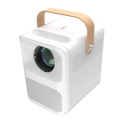 WEJOY Y1 1920x1080P 100 ANSI Lumens Portable Home Theater LED HD Digital Projector with Battery, Android 6.0, 1G+16G, EU Plug (White) - LED Projector by WEJOY | Online Shopping South Africa | PMC Jewellery | Buy Now Pay Later Mobicred