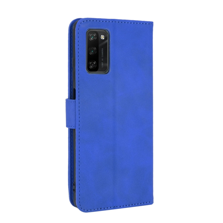 For Blackview A100 Solid Color Skin Feel Magnetic Buckle Horizontal Flip Calf Texture PU Leather Case with Holder & Card Slots & Wallet(Blue) - More Brand by PMC Jewellery | Online Shopping South Africa | PMC Jewellery | Buy Now Pay Later Mobicred