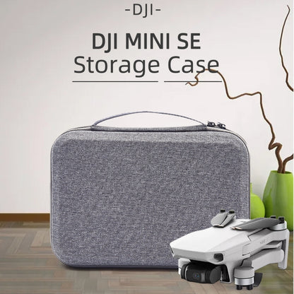 For DJI Mini SE Shockproof Carrying Hard Case Storage Bag, Size: 21.5 x 29.5 x 10cm(Grey + Black Liner) -  by PMC Jewellery | Online Shopping South Africa | PMC Jewellery | Buy Now Pay Later Mobicred