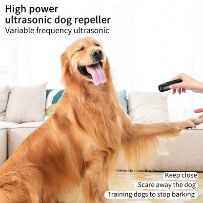 Tsattine N10 Ultrasonic Dog Repeller with LED Electricity Display & Flashlight - Training Aids by PMC Jewellery | Online Shopping South Africa | PMC Jewellery