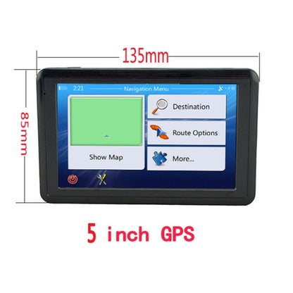 Q5 Car 5 inch HD TFT Touch Screen GPS Navigator Support TF Card / MP3 / FM Transmitter, Specification:Southeast Asia Map - Car Monitor by PMC Jewellery | Online Shopping South Africa | PMC Jewellery | Buy Now Pay Later Mobicred