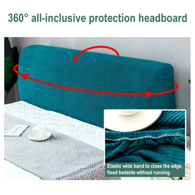 Polar Fleece Elastic Full Covered Headboard Dust Cover, Size:220cm(Pink) - Dust Covers by PMC TechLife | Online Shopping South Africa | PMC TechLife