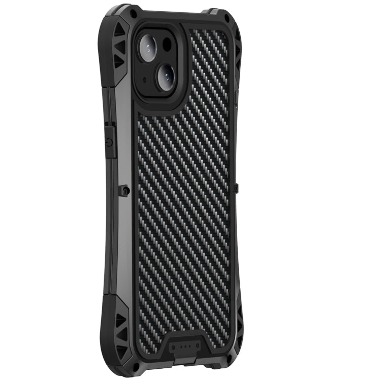 For iPhone 13 mini R-JUST AMIRA Shockproof Dustproof Waterproof Metal Protective Case (Black) - iPhone 13 mini Cases by R-JUST | Online Shopping South Africa | PMC TechLife | Buy Now Pay Later Mobicred