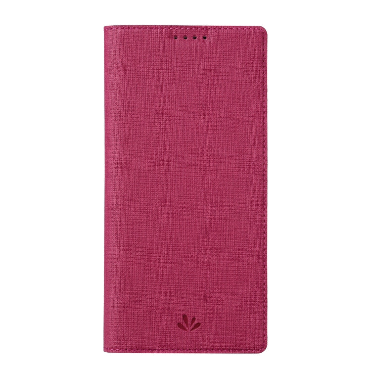 For Sharp Aquos R6 ViLi DMX Series Shockproof TPU + PU Leather Magnetic Attraction Horizontal Flip Case with Card Slot & Holder(Rose Red) - More Brand by ViLi | Online Shopping South Africa | PMC Jewellery | Buy Now Pay Later Mobicred