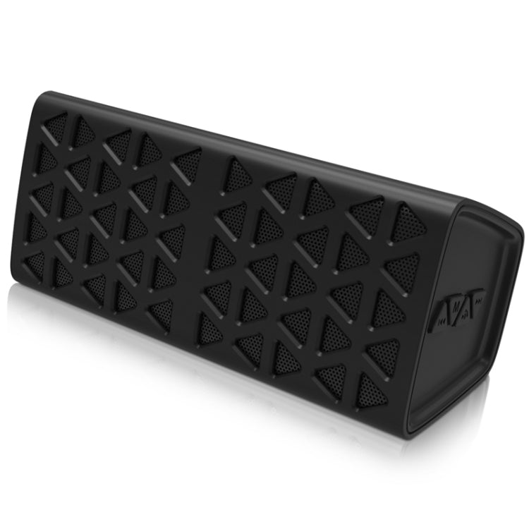 NewRixing NR-3021 TWS Hollow Triangle Pattern Bluetooth Speaker(Black) - Desktop Speaker by NewRixing | Online Shopping South Africa | PMC Jewellery | Buy Now Pay Later Mobicred