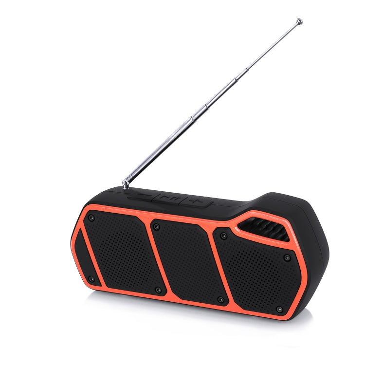 NewRixing NR-5011fm Outdoor Portable Bluetooth Speakerr, Support Hands-free Call / TF Card / FM / U Disk(Orange) - Desktop Speaker by NewRixing | Online Shopping South Africa | PMC Jewellery | Buy Now Pay Later Mobicred